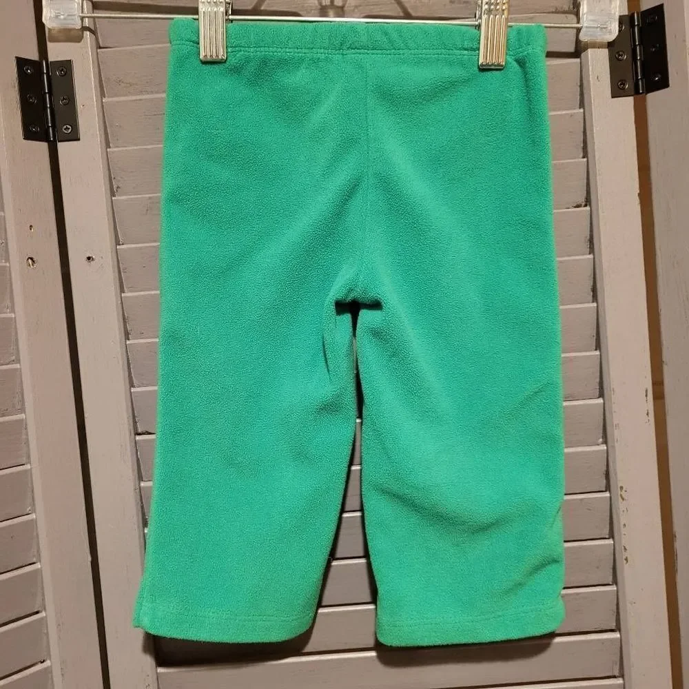 Carter's Kids Green & Yellow Crocodile Jacket & Pants Set Size 12 Months